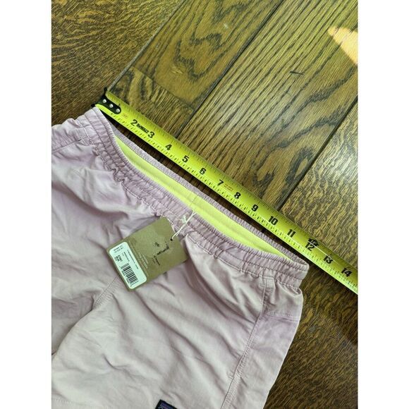 $49 Girl's Youth Patagonia Unlined 4" Baggies Milkweed Mauve Shorts Sz Large 12 - Picture 7 of 8